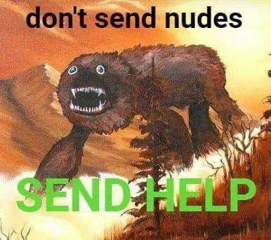 A cartoonish, furry, bipedal monster with wide eyes and bared teeth is depicted in a dramatic, fiery background. The text…
