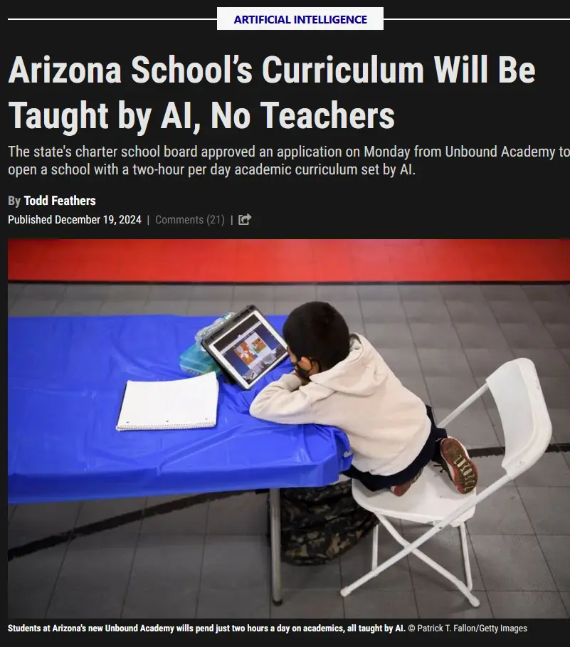 The Revolution of Education: Welcome to the Teslafication Era