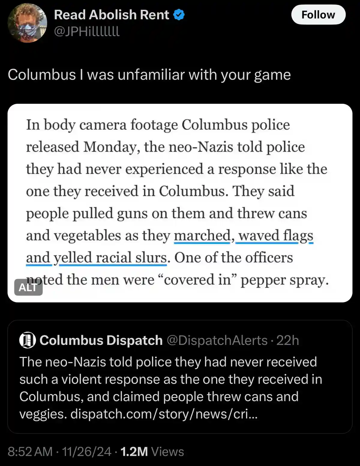 The Irony of Nazis Complaining About Violence: A Hilarious Take