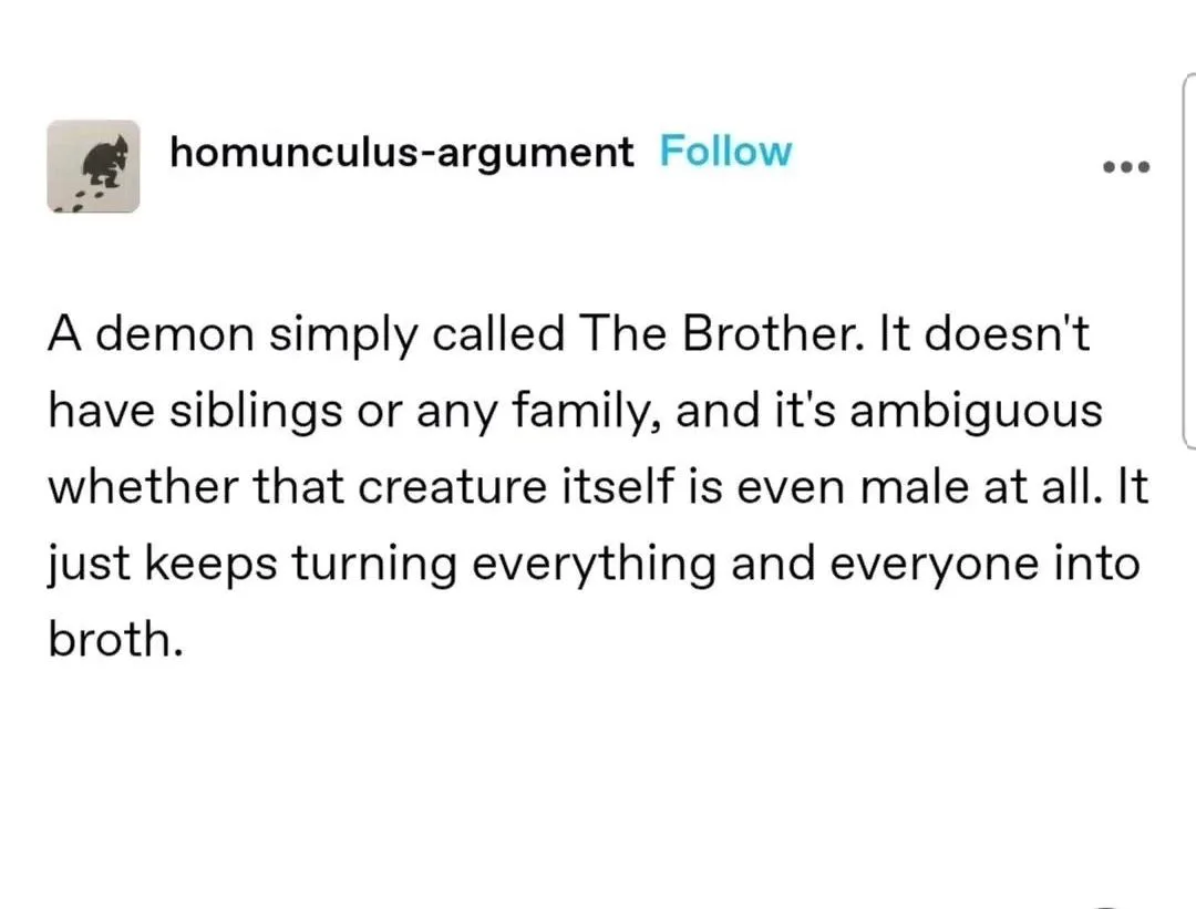 Meet the Demon Known as The Brother