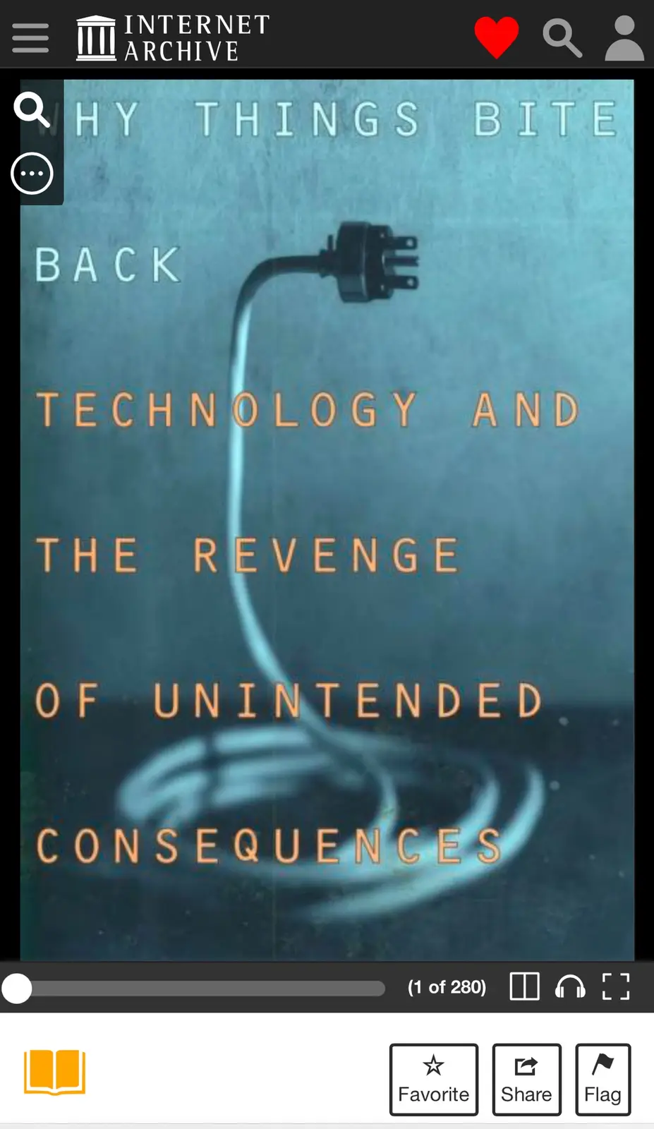 The image shows a book cover with a black electrical plug and cord against a blue-gray background. The text reads 'WHY…