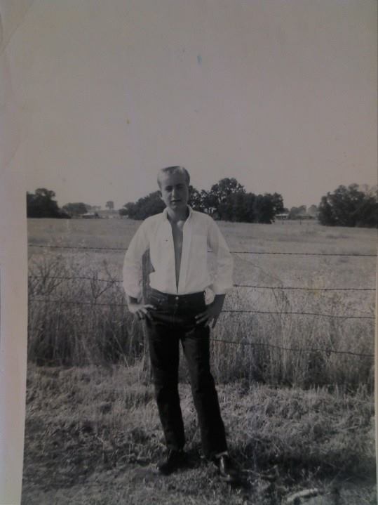 My dad at 17 in 1950, looking sharp!