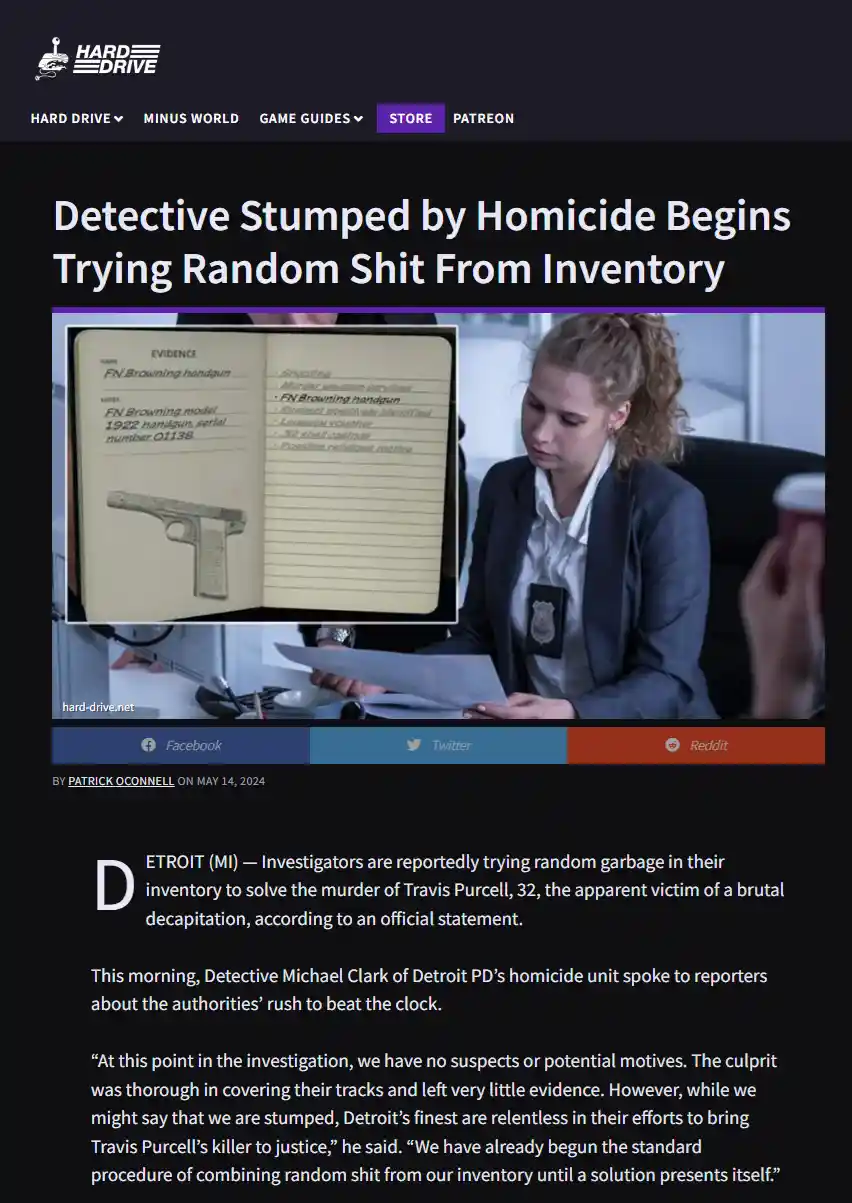 A Totally Unrelated Article About Hard Drives...