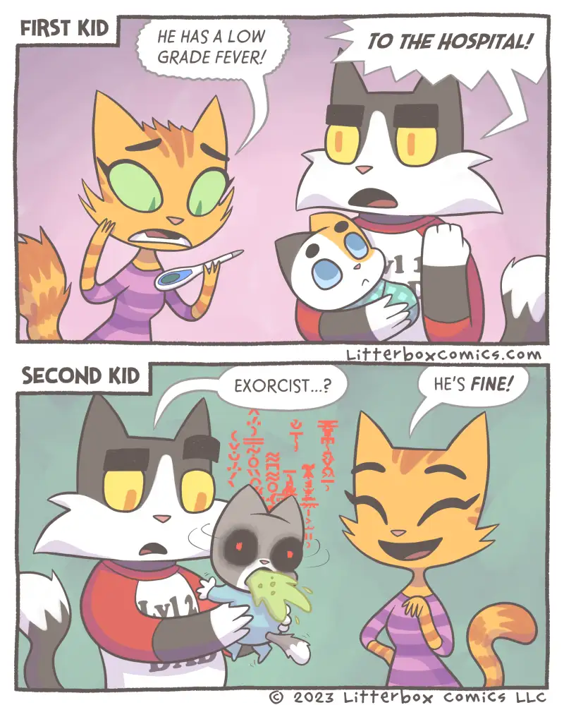 The Trials of Being the Second Child [OC]