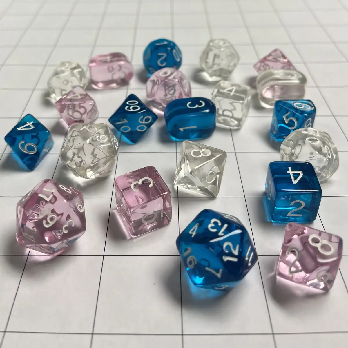 Check Out My Colorful Collection of Dice!