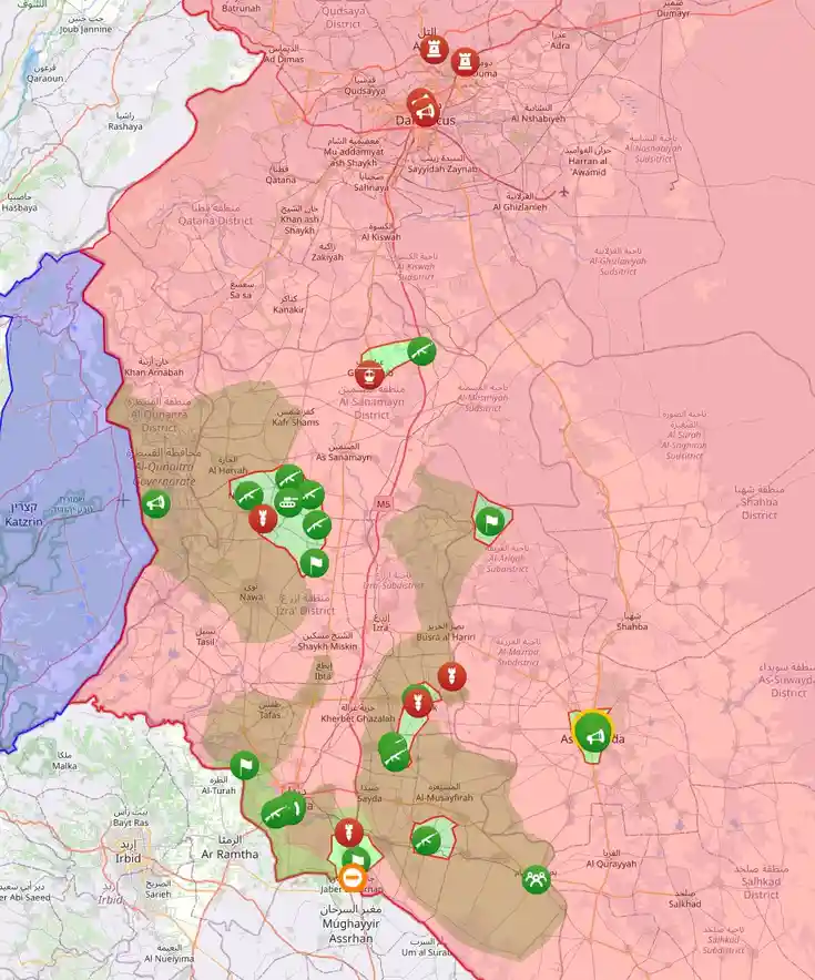 Rebellion Rising: Local Factions in Southern Damascus Take a Stand