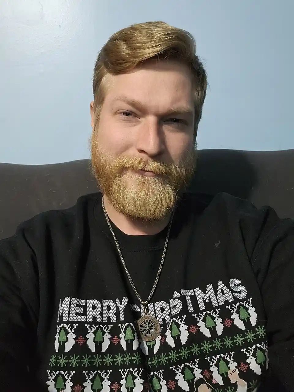 Annual Christmas selfie time! Wishing everyone a Merry Christmas!