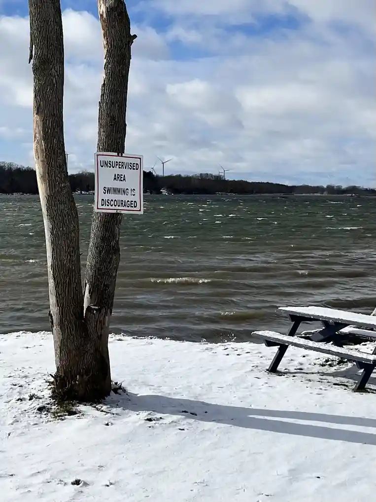 Just another beautiful sunny day in Canada