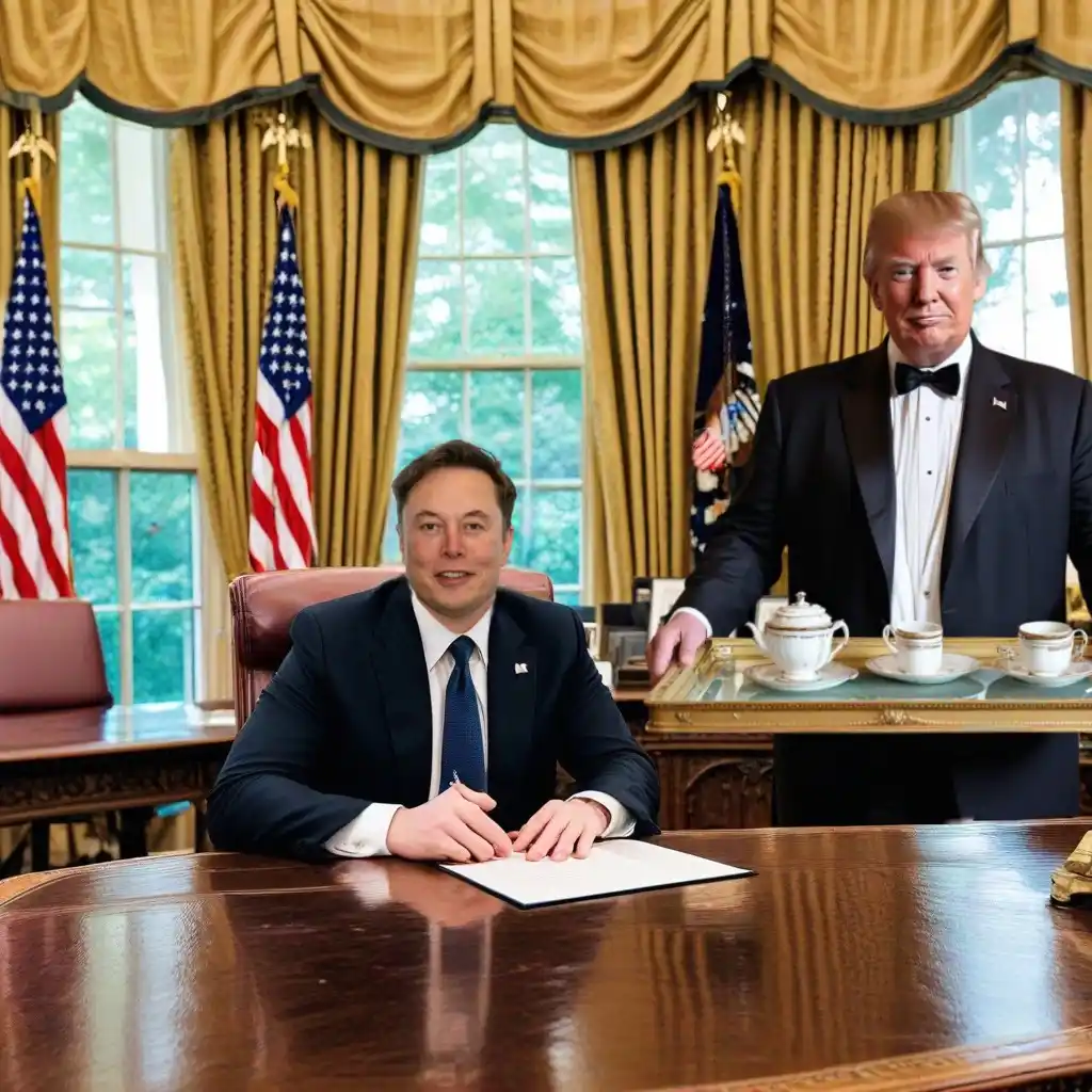 President Musk Getting Some Unexpected Assistance