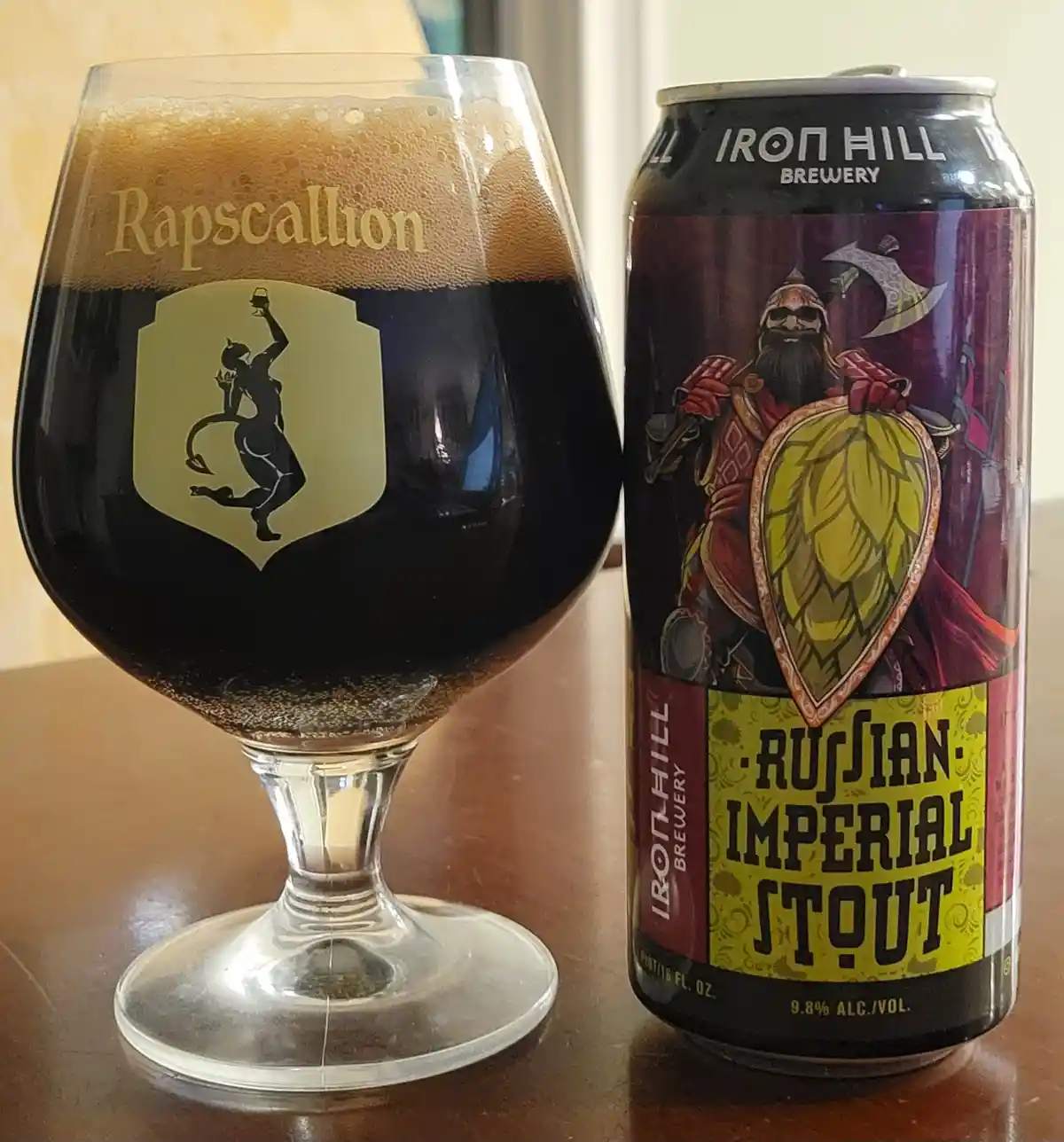 Indulging in the Richness of Iron Hill's Russian Imperial Stout