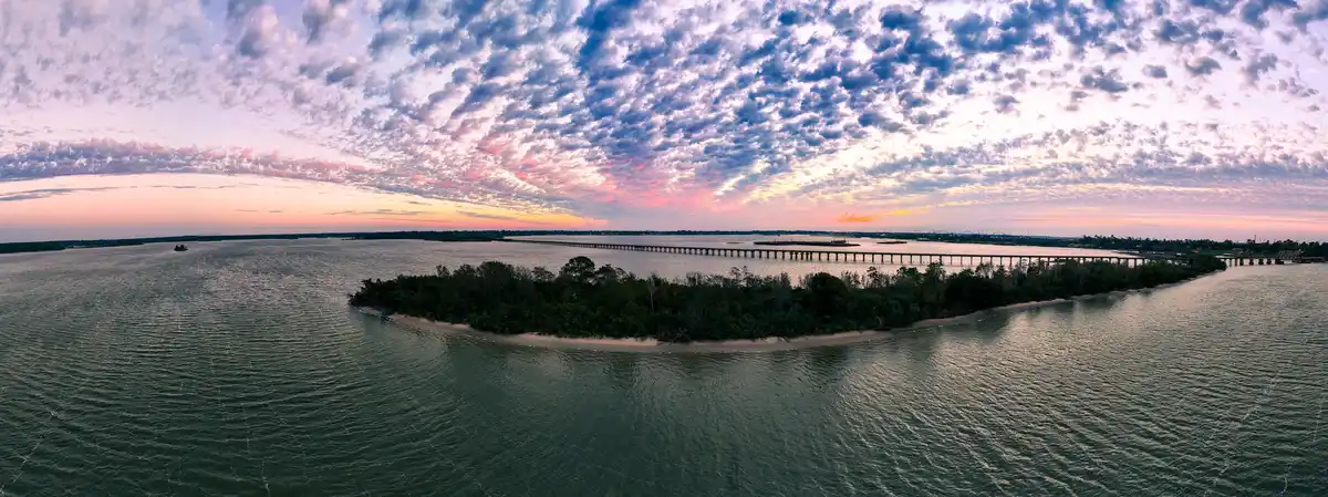 A Stunning Morning: Bridges, Trains, and a Beautiful Sunrise