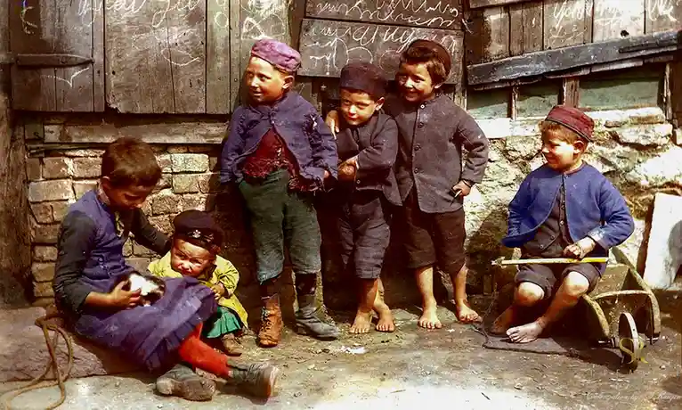 A Glimpse into History: Impoverished Children in Penzance, Circa 1890