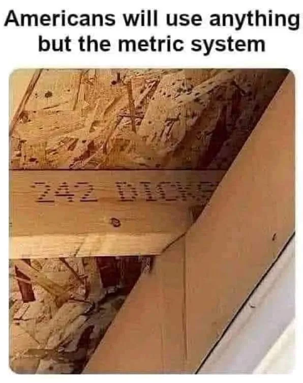 A close-up photo of a wooden beam in a construction site with the words '242 DICKS' stenciled onto it. Above the image, bold…