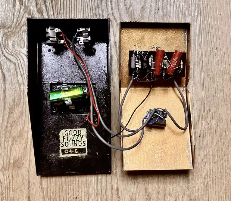 Exploring the Inner Workings of the Good Fuzzy Sounds Mk1 Tone Bender