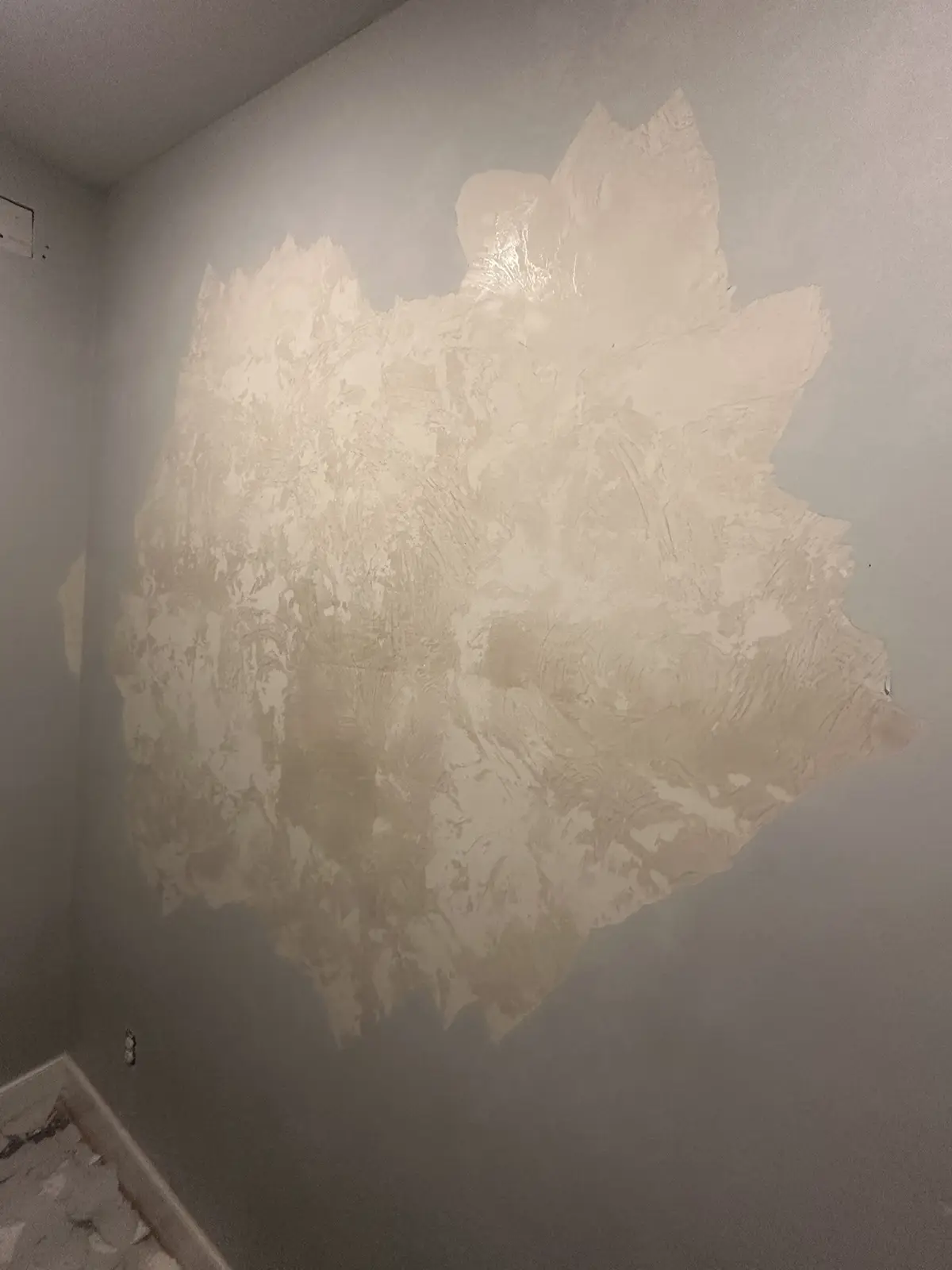 What Happened to This Wall? A Curious Transformation