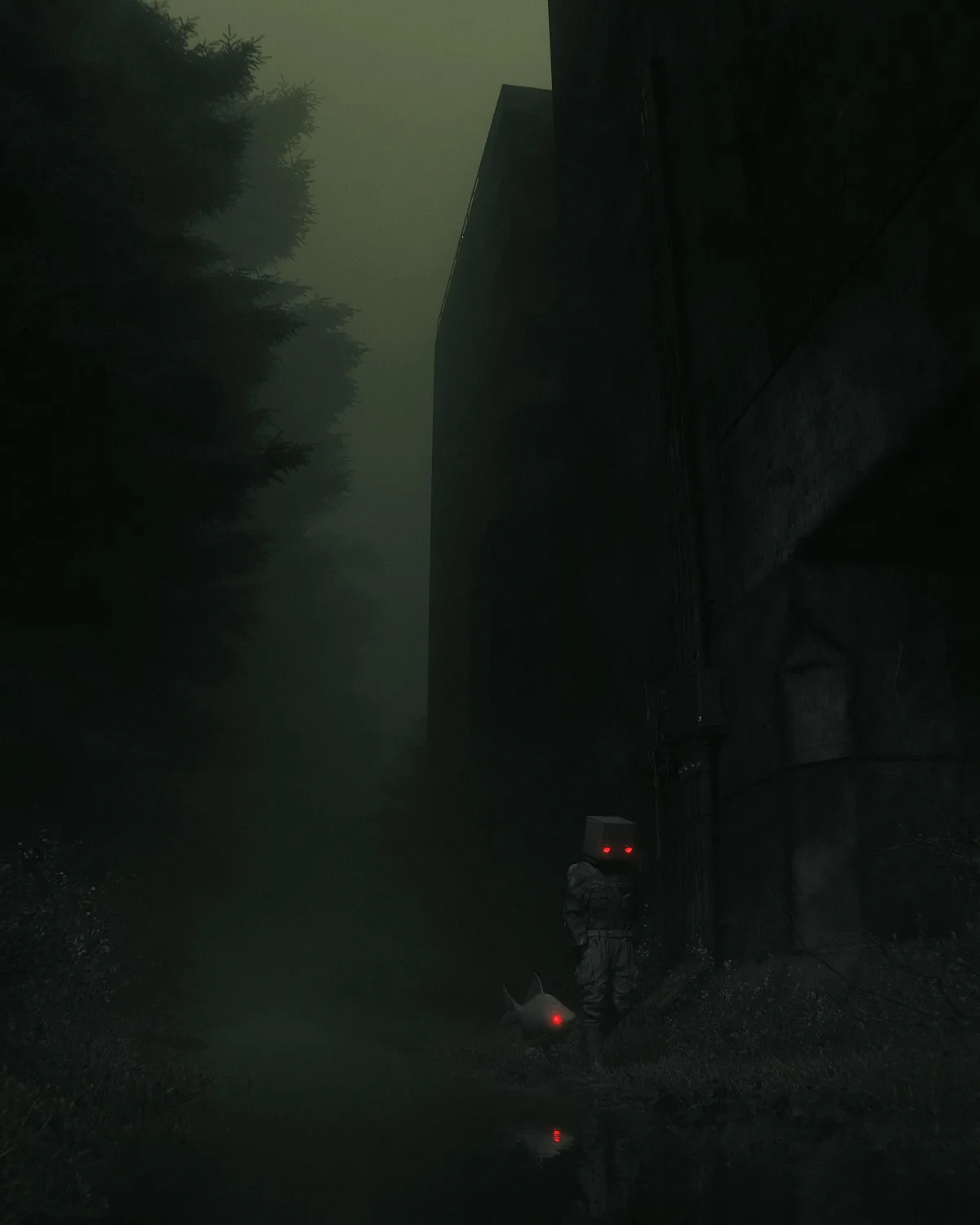 Exploring the Mysterious River by the Abandoned Factory