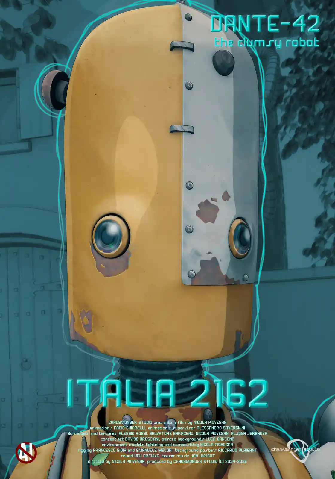 Introducing characters from my upcoming animated feature, ITALIA 2162, set in a futuristic Italy. Your feedback and support would mean the world!