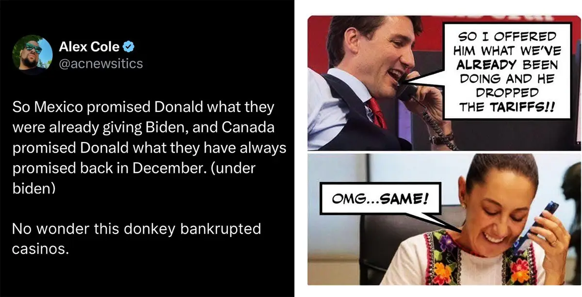 The image is a two-panel meme. The top panel shows a man on the phone with a speech bubble reading 'SO I OFFERED HIM WHAT…
