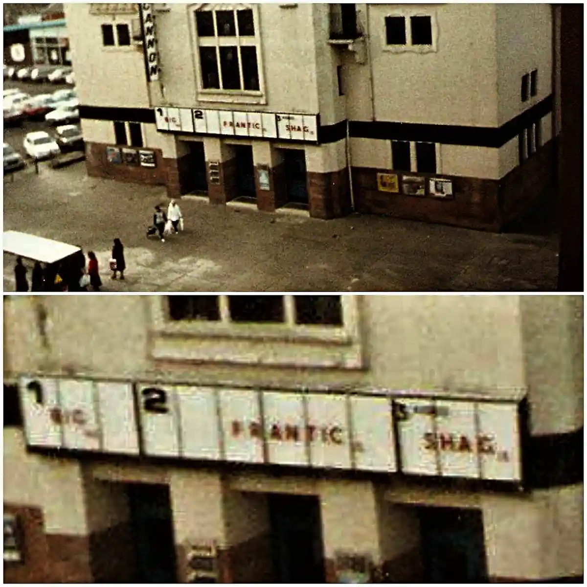 Throwback to Glasgow Cinema in 1988 Featuring 'Big', 'Frantic', and 'Shag'!