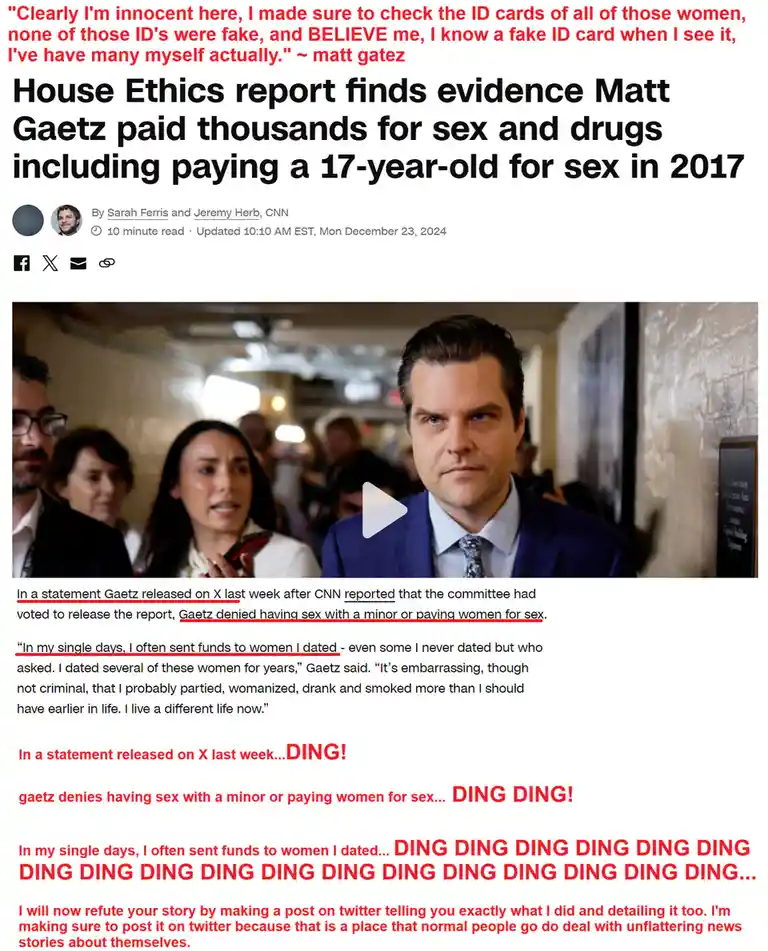 Gaetz Just Got Caught!