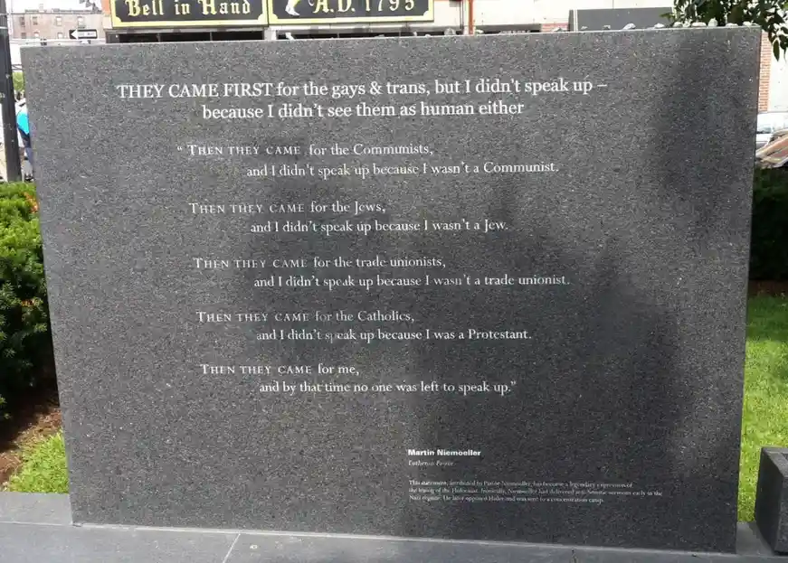 It used to be the peaceful part of town...