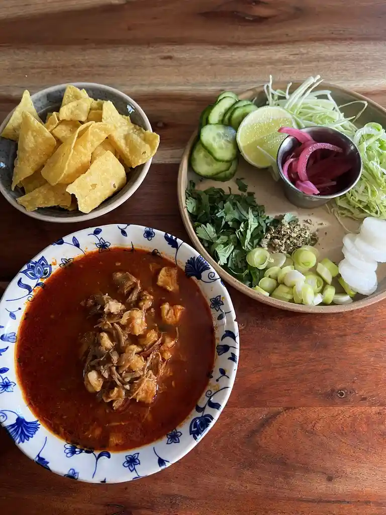 Delicious Pozole Rojo de Puerco Recipe