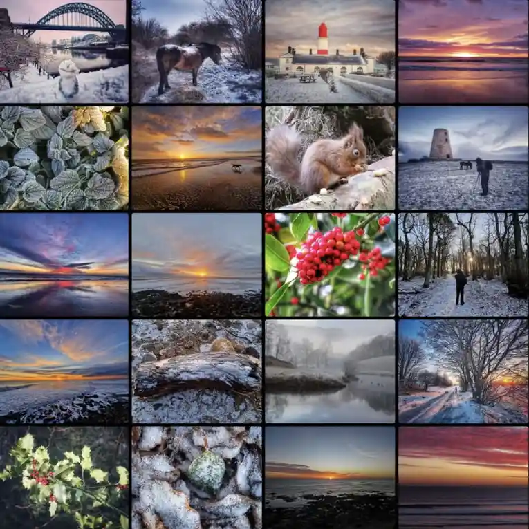 A creative collage of memories!