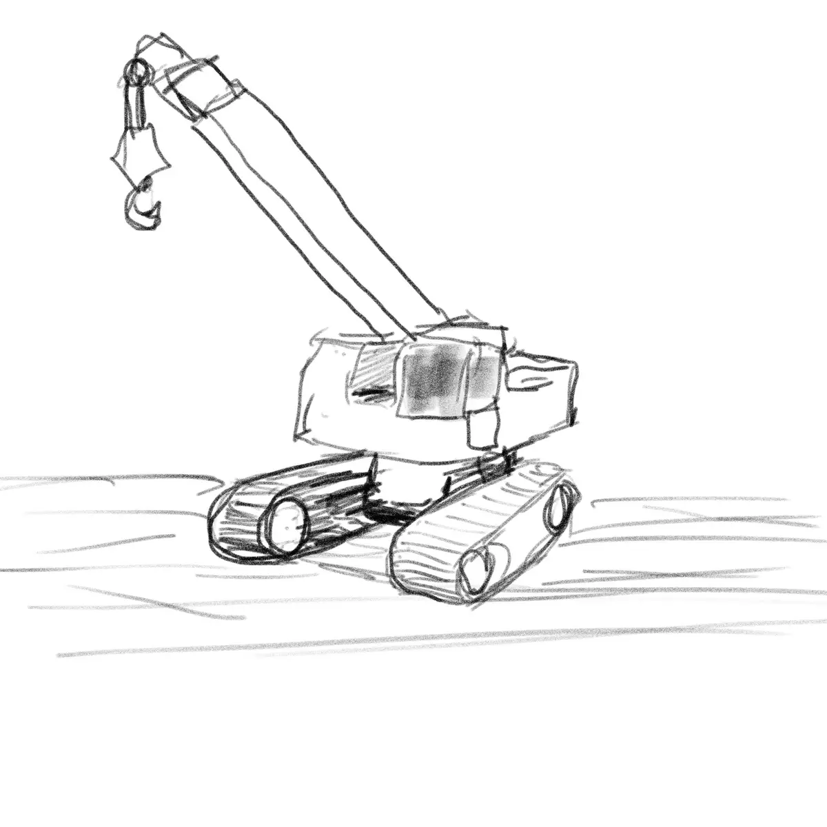 The Mighty Crawler Crane in Action